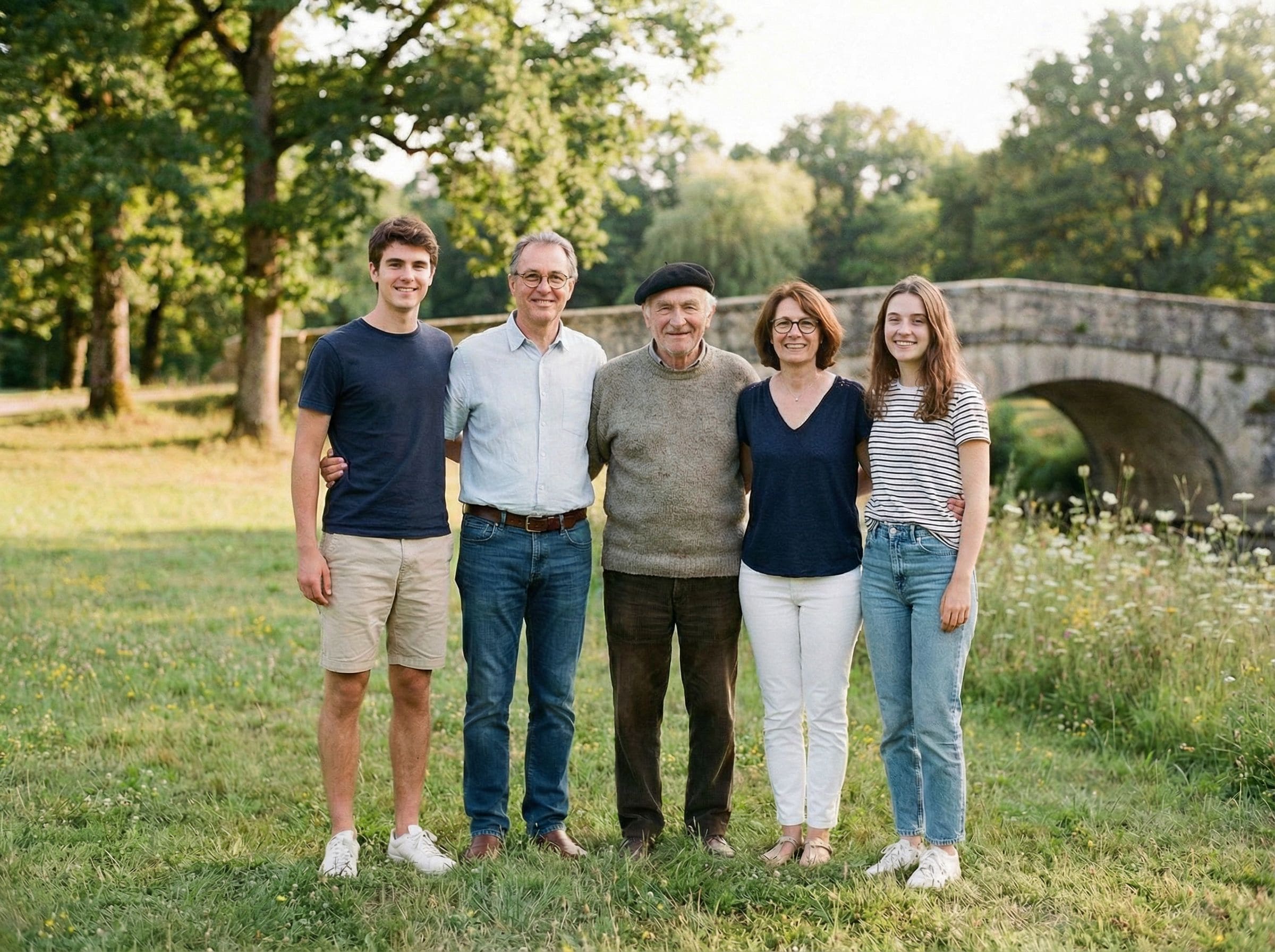 Completed scene showing blended edges without sharp cutout lines