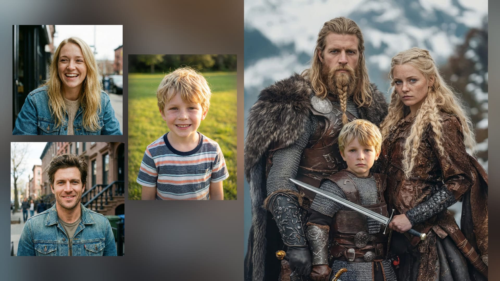 Viking portrait generator - Turn your photo into a Viking portrait